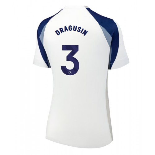 Dámy Fotbalový dres Tottenham Hotspur Radu Dragusin #3 2025-26 Domácí Krátký Rukáv